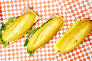 Breakfast banh mi